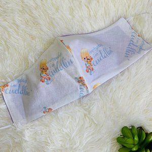 Precious Moments cuddlin' face mask / cover women